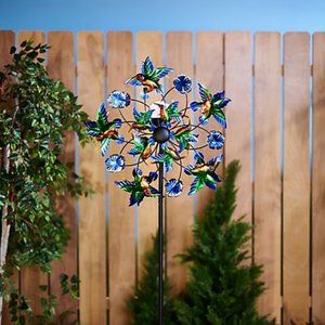 Hummingbird Solar Wind Spinner